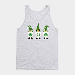 St Patricks Gnome Love Tank Top